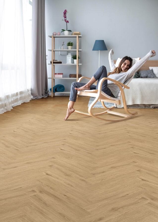 Suelo vinílico en clic