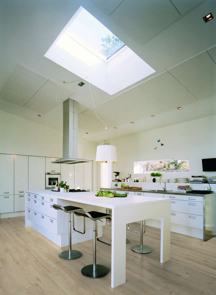 Ambiente con suelo laminado Disfloor Top